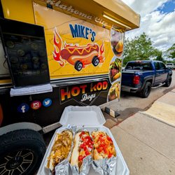 Mikes hot Rod dogs - Hot Rod Dog, Juaritos, Mac Dog