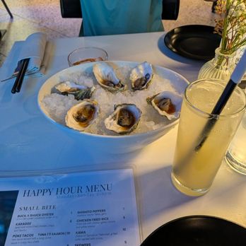 Glass Box - 2nd round of hh $1 oysters. 6 per hh serving - Seafood Near Me - San Diego, California