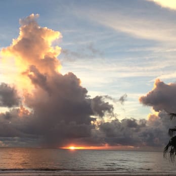 Sunburst Inn - Sunset from the balcony - Hotels Near Me - Indian Shores, Florida