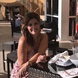 Amy S Dunetz, DPM MS - Relaxing at Mandarin on my hubbys birthday!