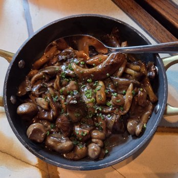 Hunter Steakhouse - Wild mushrooms - Steakhouses Near Me - Canmore, Alberta