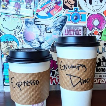 Hippies Brew - The Grumpy Dino tea latte is freakin amazing!!!!! - Coffee & Tea Near Me - Hayward, California Hippies Brew - The Grumpy Dino tea latte is freakin amazing!!!!! - Coffee & Tea Near Me - Hayward, California