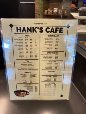 Menu photo 2 Hank's Cafe Los Angeles, CA Menu photo 2 Hank's Cafe Los Angeles, CA