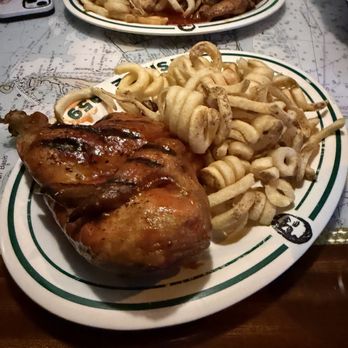 Flanigan's - Hallandale - 1/2 BBQ chicken and fries - American Near Me - Hallandale Beach, Florida