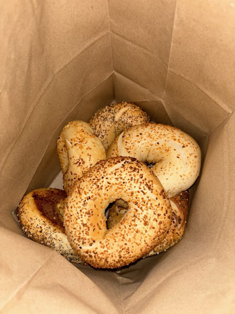 Food from Bagels On The Hudson