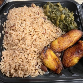 Chef Creole Seasoned Kitchen - rice and beans with plantains and greens - Seafood Near Me - Miami, Florida Chef Creole Seasoned Kitchen - rice and beans with plantains and greens - Seafood Near Me - Miami, Florida