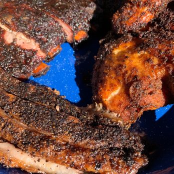 J Wild's - 3-meat combo! Perfect if you'd like to sample their meats! - Barbeque Near Me - Folsom, California