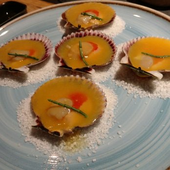 Esencia al Cuadrado - Marinated scallops - Spanish Near Me - Madrid, M