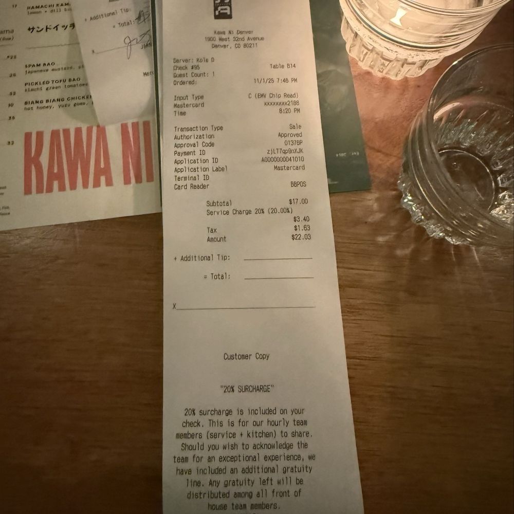 Kawa Ni - 20% surcharge - Izakaya Near Me - Denver, Colorado Kawa Ni - 20% surcharge - Izakaya Near Me - Denver, Colorado
