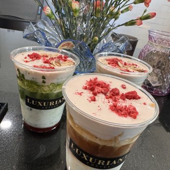 Luxuriant Coffee - Raspberry Danish Expresso & Matcha - Coffee & Tea Near Me - Riverside, California