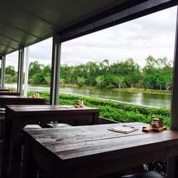 Moselles Resturant - Back veranda