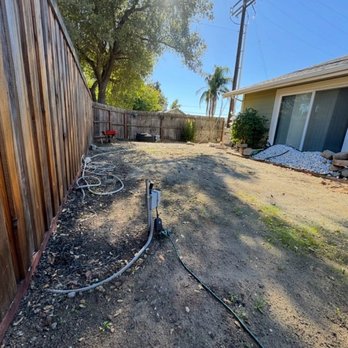 AZ Artificial Turf - Backyard before - Artificial Turf Near Me