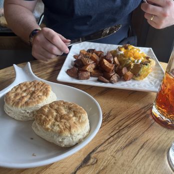 The Leaf Restaurant - Omelette, biscuits, and iced tea - American Near Me - Wooster, Ohio