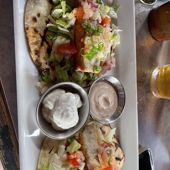 Taps and Hops Eatery - Tuna tacos and fried rice - Gastropubs Near Me - Kapaʻa, Hawaii