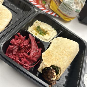 The Diplomat Junior - Beef kebab wrap - Mediterranean Near Me - Glendora, California