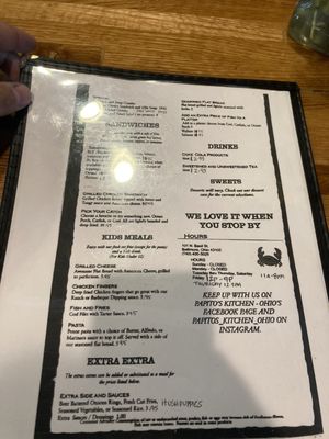 Menu photo 3 Papito's Kitchen Baltimore, OH