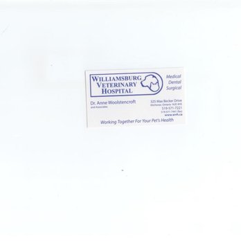 Williamsburg Veterinary Hospital - Business - Veterinarians Near Me - Kitchener, Ontario