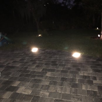 Florida Coastal Contractors - Lights installed at edge of patio - General Contractors Near Me - St. Augustine, Florida Florida Coastal Contractors - Lights installed at edge of patio - General Contractors Near Me - St. Augustine, Florida