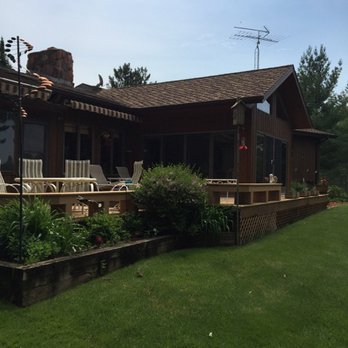 Troy Griffin Construction - Different angle of four season porch and deck built by Troy Griffin Construction. - General Contractors Near Me - Gordon, Wisconsin Troy Griffin Construction - Different angle of four season porch and deck built by Troy Griffin Construction. - General Contractors Near Me - Gordon, Wisconsin