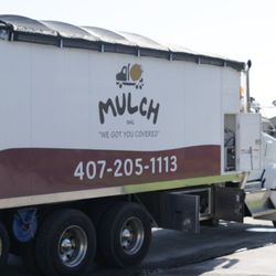 Mulch Inc. - Mulch, Inc truck at work