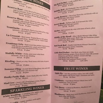Maize Valley - Wine menu - Wineries Near Me - Hartville, Ohio Maize Valley - Wine menu - Wineries Near Me - Hartville, Ohio