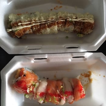 Toro Sushi - El fuego and best of both worlds. Couldn't wait to take a bite before taking the picture - Sushi Bars Near Me - Chicago, Illinois Toro Sushi - El fuego and best of both worlds. Couldn't wait to take a bite before taking the picture - Sushi Bars Near Me - Chicago, Illinois