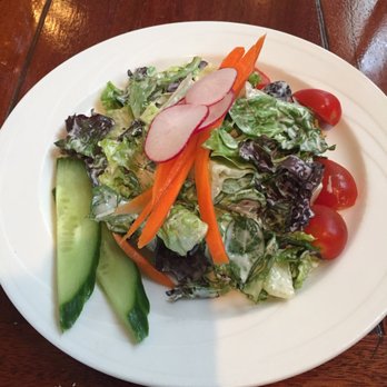 VI Restaurant - Side salad with ranch - New American Near Me - Ferndale, California VI Restaurant - Side salad with ranch - New American Near Me - Ferndale, California