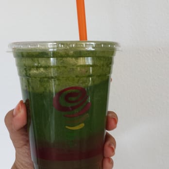 Jamba - A fresh squeezed drink l.  Great greens- apples, cucumbers, Supergreens, Lemons, and Chia seeds - Juice Bars & Smoothies Near Me - Daly City, California