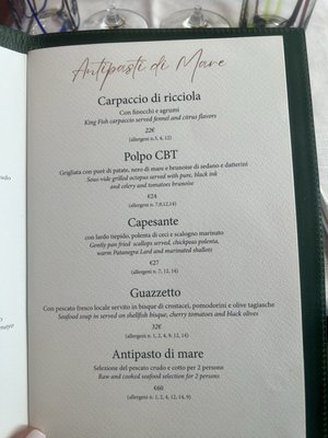 Menu photo 5 A Beccafico Venezia, VE