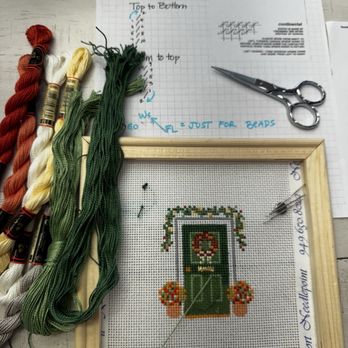 Newport Needlepoint - My first project! - Arts & Crafts Near Me - Newport Beach, California