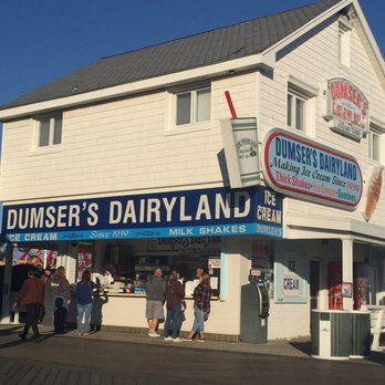 Dumsers Dairy Land - Few people in line on a cool September day but the ice cream still tasted delicious! - Ice Cream & Frozen Yogurt Near Me - Ocean City, Maryland Dumsers Dairy Land - Few people in line on a cool September day but the ice cream still tasted delicious! - Ice Cream & Frozen Yogurt Near Me - Ocean City, Maryland