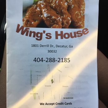 Wing's House - Menu - Chicken Wings Near Me - Decatur, Georgia Wing's House - Menu - Chicken Wings Near Me - Decatur, Georgia