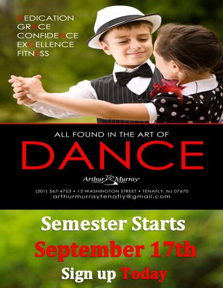 Arthur Murray Dance Center Tenafly Logo