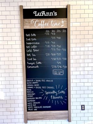 Menu photo 2 Luann's Coffee Ellington, CT