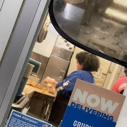 White Castle - A lady is making our sandwiches with no hair net
