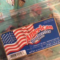 American Blue Berries - Sour berries with stems