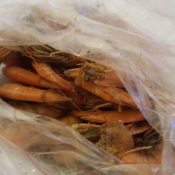 Smitty's Seafood - UNPEELED salty not eatable shrimp!!! Ordered PEELED! - Seafood Near Me - Kenner, Louisiana