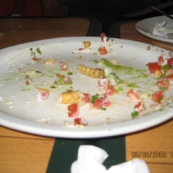 La Playa Taco Shop - CARNE ASADA FRIES - after 3 people tear into it!