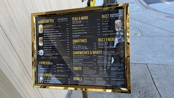 Menu photo 3 Better Buzz Coffee Placentia Placentia, CA