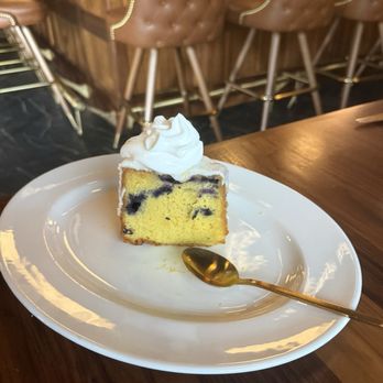 The Mercantile Chophouse - Lemon blueberry poundcake - Steakhouses Near Me - King, North Carolina The Mercantile Chophouse - Lemon blueberry poundcake - Steakhouses Near Me - King, North Carolina