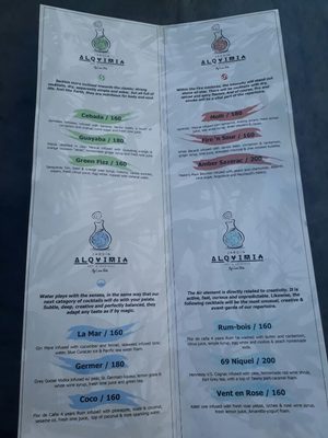 Menu photo 2 Jardin Alquimia Todos Santos, BCS