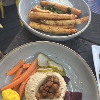 The Treehouse - Chickpea fries and hummus - New American Near Me - Nashville, Tennessee