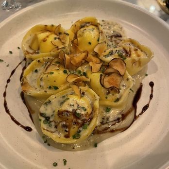 Aventino Cucina - Stuffed pasta with sunchokes and ricotta - Italian Near Me - Bethesda, Maryland Aventino Cucina - Stuffed pasta with sunchokes and ricotta - Italian Near Me - Bethesda, Maryland