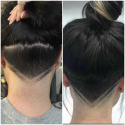 Signature Fades 2 - My fade on the left / design provided on the right