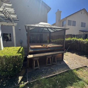 Junk Busters Junk Solutions - Hot tub and gazebo removal. - Junk Removal & Hauling Near Me Junk Busters Junk Solutions - Hot tub and gazebo removal. - Junk Removal & Hauling Near Me
