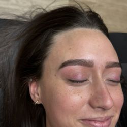 Blush - Brow wax and tint.