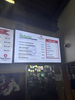 Menu photo 4 Dog House Grill Fresno, CA