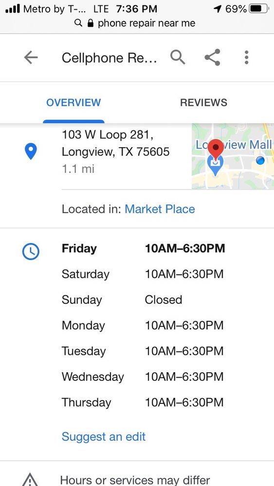 CELL PHONE REPAIR CENTER Updated August 2024 103 W Loop 281
