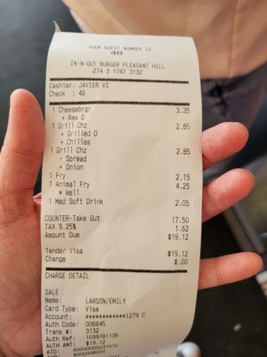 In-N-Out Burger by null