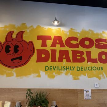 Tacos Diablo - Logo on wall - Mexican Near Me - Guilderland, New York Tacos Diablo - Logo on wall - Mexican Near Me - Guilderland, New York